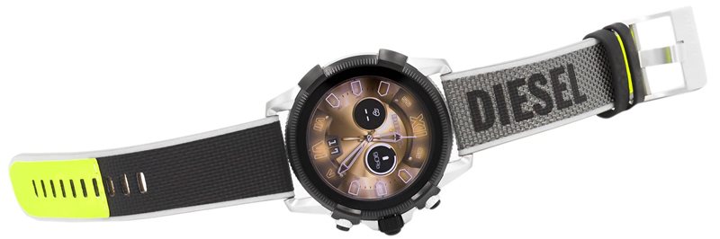 DZT 2012 שעון חכם של דיזל לגברים מסדרת דיזל און | שעון ספורטיבי עם חיבור לנייד כולל כל האפליקציות ,דופק , מסך מתחלף ועוד | שנה אחריות | Diesel On Men';s Gen 4 Full Guard 2.5 HR Heart DZT 2012