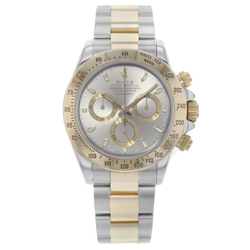 116523 שעון רולקס דייטונה טוטון זהב 18K | לוח אפור 40מ';';מ כולל כל התעודות | שנה אחריות |Rolex Cosmograph Daytona Men';s Watch 116523 Gray Dial with card