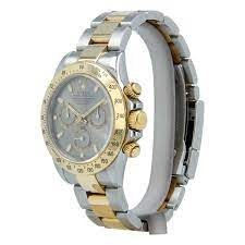 116523 שעון רולקס דייטונה טוטון זהב 18K | לוח אפור 40מ';';מ כולל כל התעודות | שנה אחריות |Rolex Cosmograph Daytona Men';s Watch 116523 Gray Dial with card