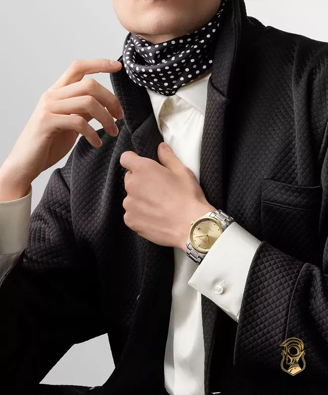 L2.893.5.37.7 שעון יוקרה של לונג';ן מסדרת מאסטר קולקשיין היוקרתית | דגם לגברים מנגנון אוטומטי גב שקוף לוח זהב משובץ באזל ורצועה זהב 18K | שנתיים אחריות | Master Automatic Diamond Two-Tone 18K L28935377