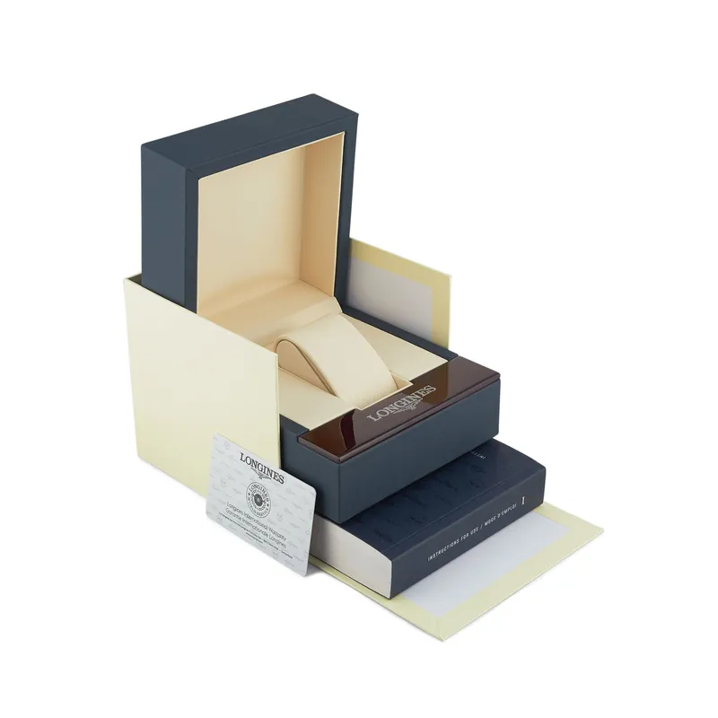 L2.893.5.37.7 שעון יוקרה של לונג';ן מסדרת מאסטר קולקשיין היוקרתית | דגם לגברים מנגנון אוטומטי גב שקוף לוח זהב משובץ באזל ורצועה זהב 18K | שנתיים אחריות | Master Automatic Diamond Two-Tone 18K L28935377