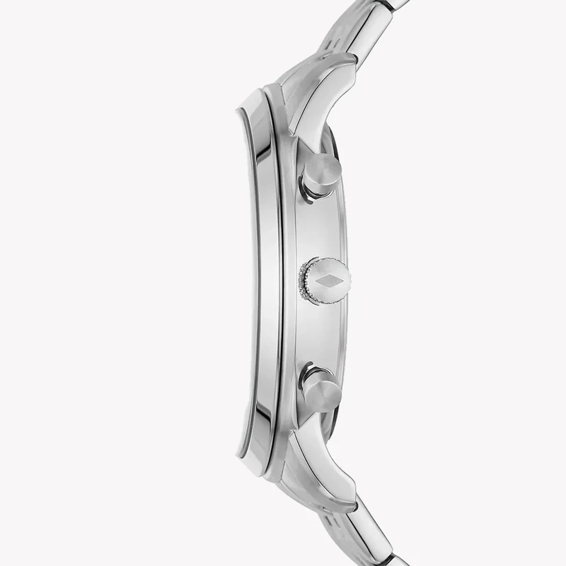 FS6025 שעון קלאסי לגברים של פוסיל | דגם חדש בלוח כחול ספרות מרשים | מלאי מוגבל עם שנתיים אחריות | Fossil Neutra Round Dial Men Watches - FS6025