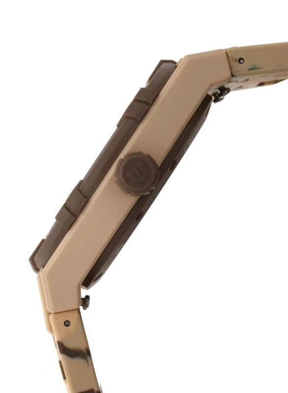AI2008-IJJIZ000-0 שעון מוריס לקרואה לגברים מהדורה מוגבלת מסדרת טייד | דגם ברצועת ספורט חמה צבאית | מנגנון שווצרי | Maurice Lacroix AIKON #tide Beige Camo Men';s Watch AI2008-IJJIZ-000-0