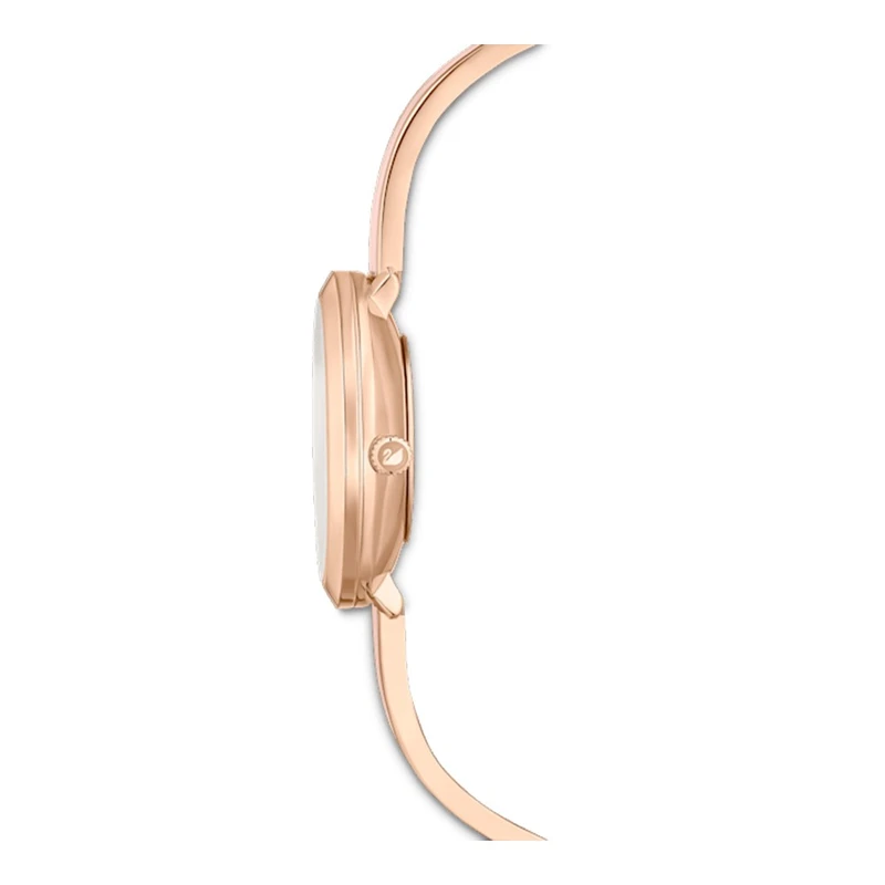 5642221 שעון יד סברובסקי לאישה | דגם צמיד אופנתי | דגם צמיד רוז גול משולב צבע ורוד | לוח אבנים מיוחד | שנתיים אחריות | Swarovski Watch Crystalline Delight Rose Gold 5642221