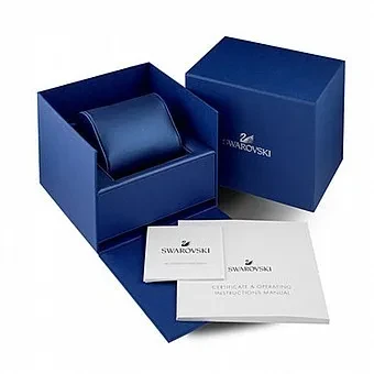 5642221 שעון יד סברובסקי לאישה | דגם צמיד אופנתי | דגם צמיד רוז גול משולב צבע ורוד | לוח אבנים מיוחד | שנתיים אחריות | Swarovski Watch Crystalline Delight Rose Gold 5642221