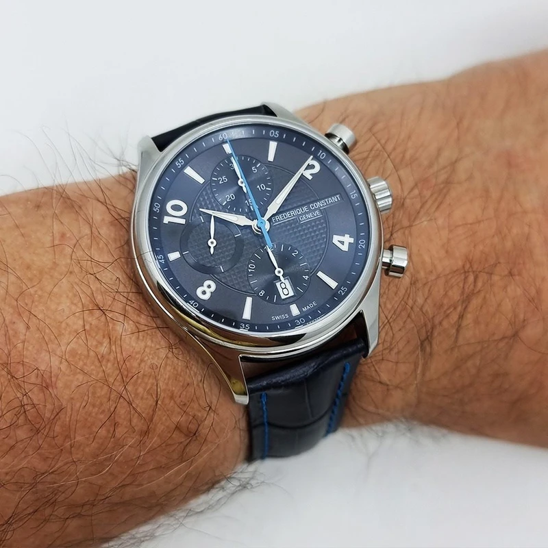 FC-392RMG5B6 שעון מיוחד של פרדריק קונסטנט לגברים| דגם מהדורה מוגבלת עם קופסא מיוחדת | מנגנון אוטומטי ברצועת קרוק | שנתיים אחריות יבואן רשמי | Frederique Constant Runabout Limited FC-392RMG5B6