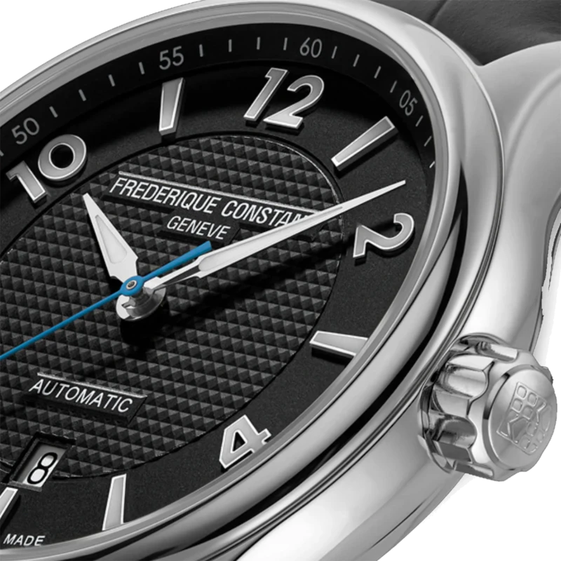 FC-303RMB5B6 שעון יוקרה של פרדריק קונסטנט מהדורה מוגבלת לגברים | מנגון אוטומטי בלוח מיוחד עם רצועת עור | קופסא מיוחדת ושנתיים אחריות | Frederique Constant Runabout FC-303RMB5B6