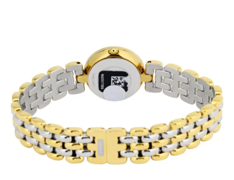 R-37452010 | R48745103 | שעון ראדו יבואן רשמי מסדרת פלורנס | דגם מיני 23 מ';';מ משולב זהב בלוח אפור | 5 שנים אחריות | מלאי מוגבל | Rado Florence Stainless Steel Twotone Grey Dial Ladies Watch R48745103