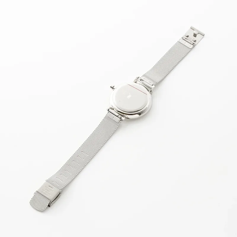 SKW2673 שעון יד סקאגן דנמרק לנשים | שעון אופנתי בלוח שיש מיוחד | רצועת רשת כולל שנתיים אחריות יבואן רשמי | Skagen SKW2673 Women';s Analogue Quartz Watch