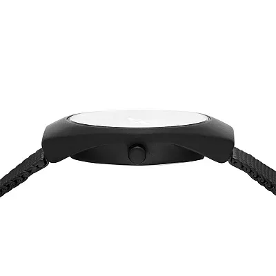 SKW6874 שעון סולארי של סקאגן לגברים | דגם אופנתי בלוח מרשים ומיוחד | רצועת רשת וקייס מושחרים | שנתיים אחריות יבואן רשמי | Skagen Grenen Solar Powered SKW6874 men';s watch