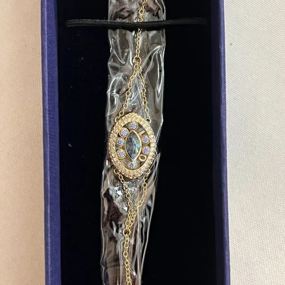 5432423 צמיד זהב של סברובסקי דגם עין כולל אבנים מסתובבות | צמיד אופנתי לנשים | Swarovski, Admiration, Women';s Bracelet, 5432423