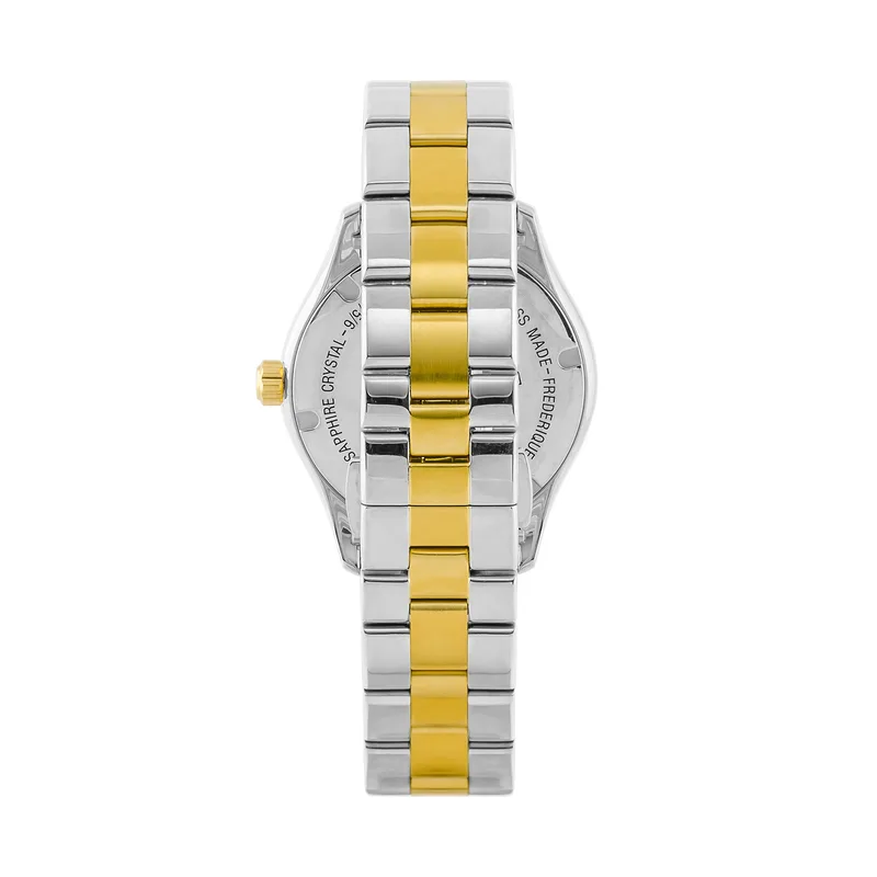 FC-220MS3B3B שעון פרדריק קונסטנט לאישה | אחריות יבואן רשמי | דגם קלאסי ברצועה משולבת זהב | לוח רומי מהמם | מלאי מוגבל | Frederique Constant Classics Ladies Quartz FC-220MS3B3B