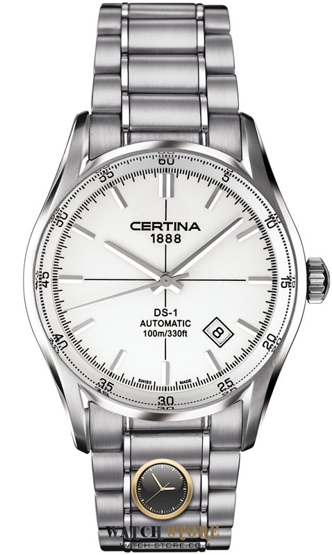 certina white dial