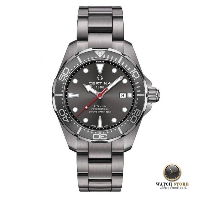 ds action diver titanium