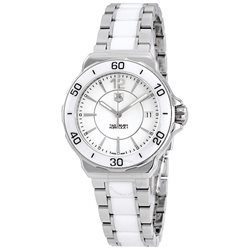 WAH1211-BA0861 שעון טאג הויאר לנשים מסדרת פורמולה 1 | שעון יוקרה מיוחד בשילוב קרמיקה | שעוני יוקרה שווצריים לנשים | שנתיים אחריות |WAH1211.BA0861 TAG Heuer Formula One F1 Ceramic