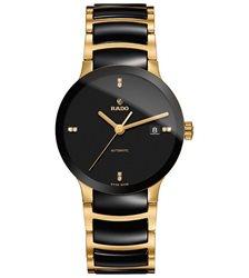 R30035712 ראדו לגבר אוטומטי משובץ 8 | שעוני ראדו זהב משולב קרמיקה Rado Store | Centrix L Automatic Jubile | R30035712 | חלון שקוף דגמים מיוחדים | שנתיים אחריות