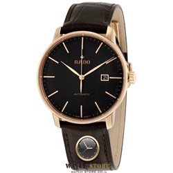 שעון ראדו אוטומטי אלגנטי לגבר בחלון אחורי שקוף | דגמים חדשים Rado Coupole Classic Automatic R22877165