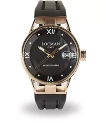 0521V14-RRMK00SK שעון לוקמן שוויץ | דגם לאישה ספורטיבי בלוח פנינה שחור מיוחד | רצועת ספורט | רוז גולד עמיד למים | שנתיים אחריות יבואן רשמי | Locman Montecristo Lady 0521V14-RRMK00SK is an elegant
