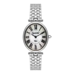 MLB.615.111 שעון כסוף אובלי של מרי לה בל לאישה | דגם אלגנטי קלאסי בלוח רומי | |Marie La Belle Watch for women featuring Swiss movement and luxury MLB.615.111