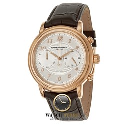 שעון ריימונד ווייל אוטומטי רוז גולד לגבר | שעון יוקרה שווצרי במחירי מבצע | שנתיים אחריות | Raymond Weil Men's 4830-PC5-05658 Maestro Rose Gold